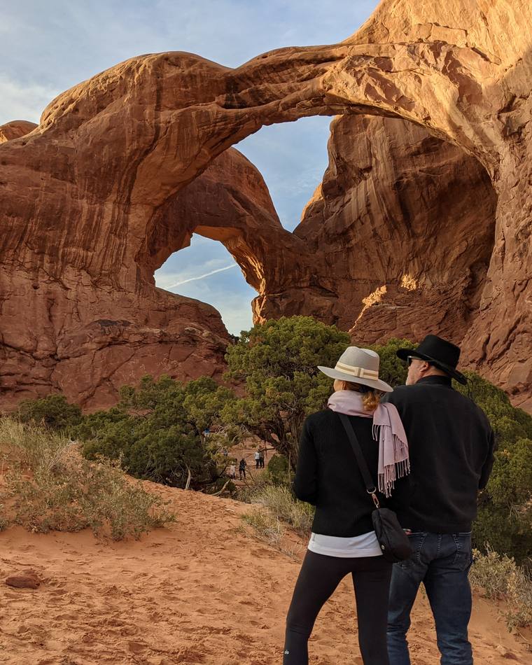 Photograph from a Sand and Stars private tour in the Moab area