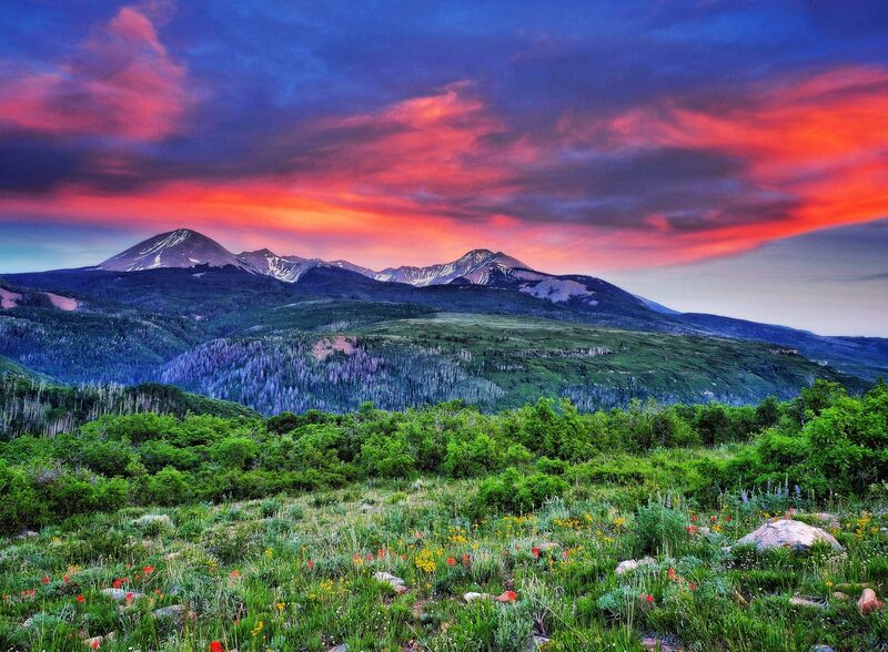 La Sal light, Castle Valley