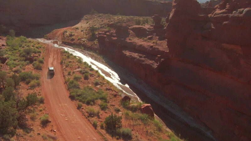 The shelf road, Canyonlands